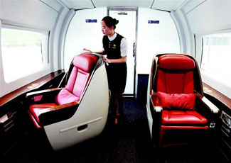 Business class seat